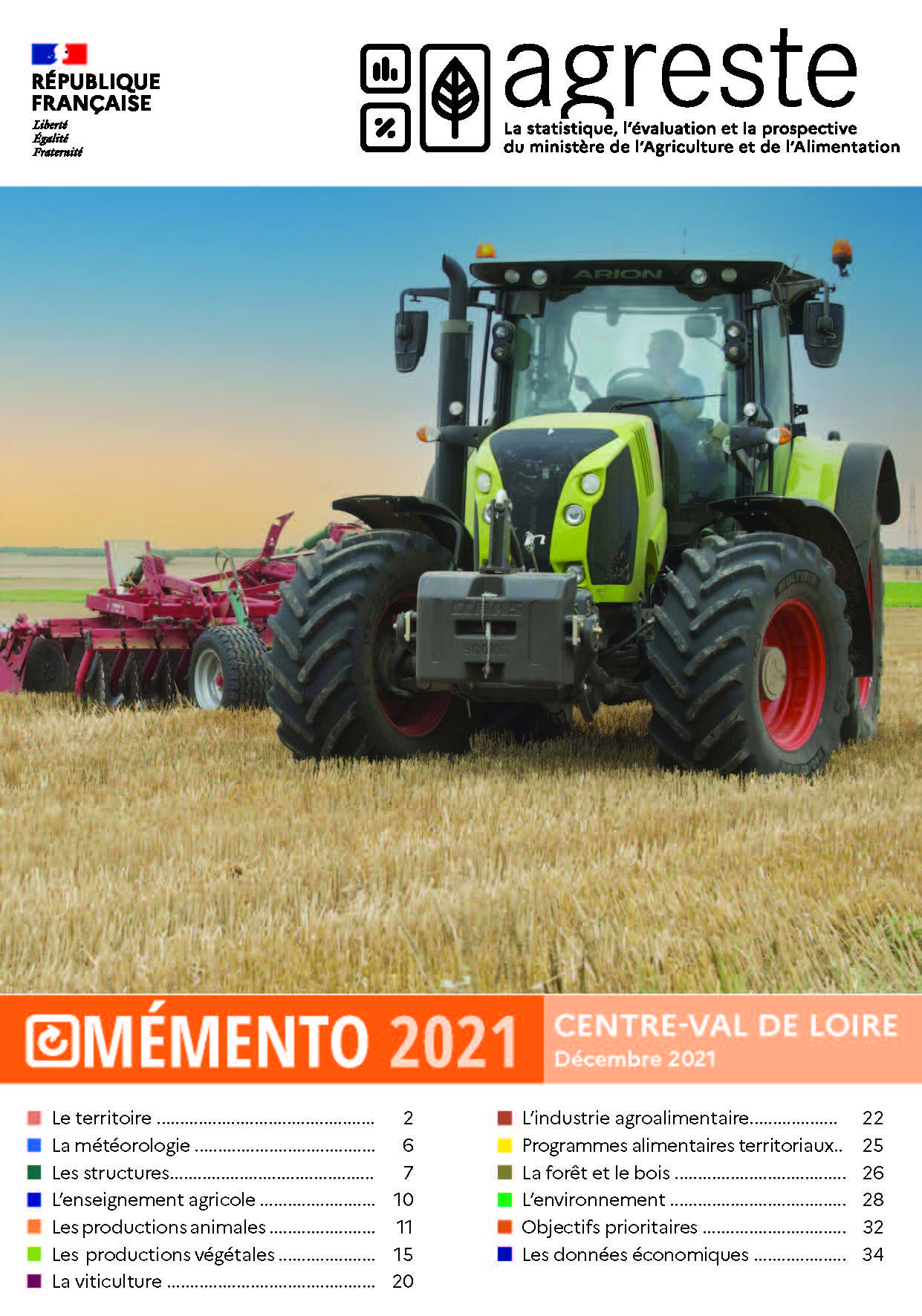 Memento 2021 Agreste