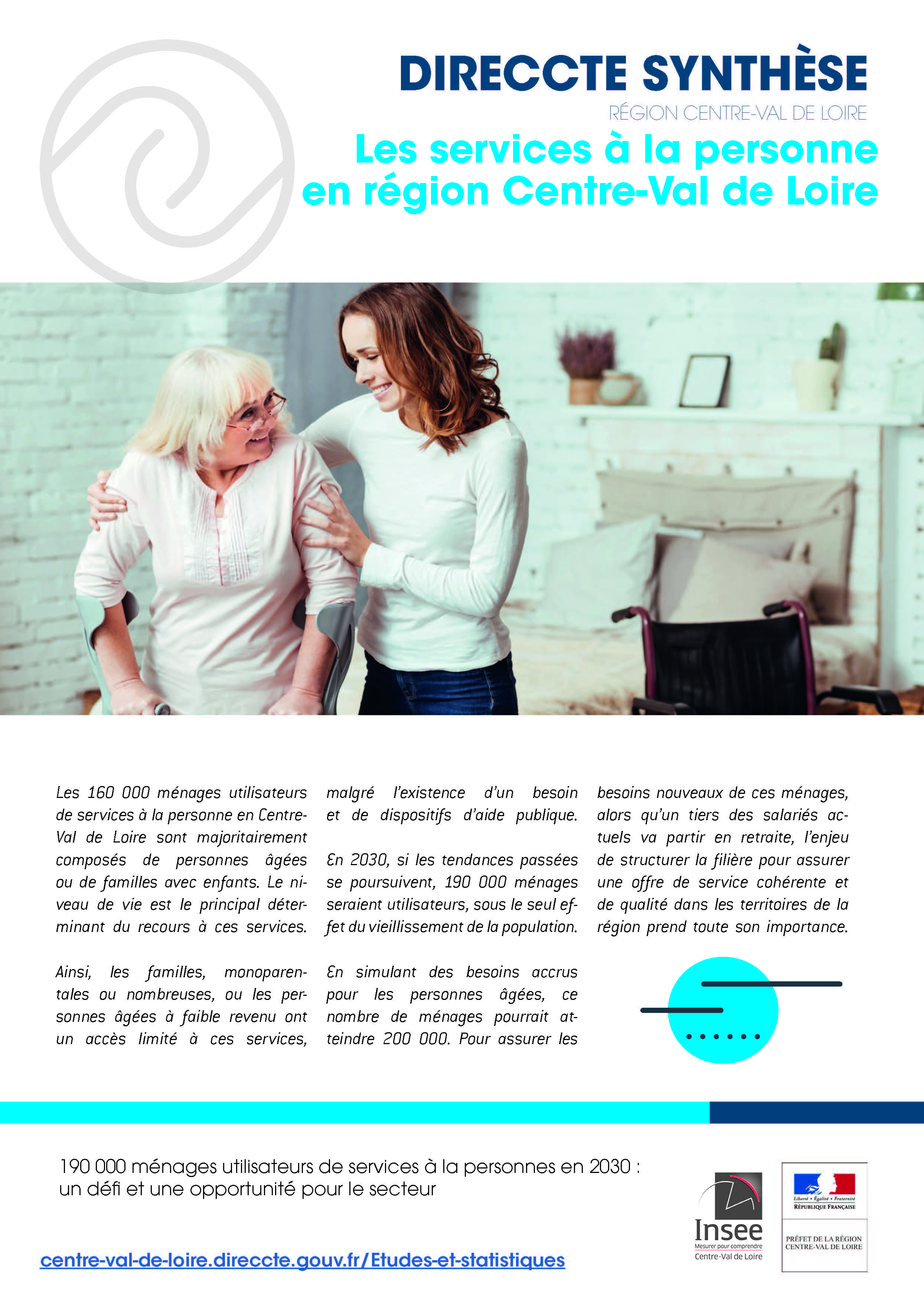 Les services à la personne en région Centre-Val de Loire