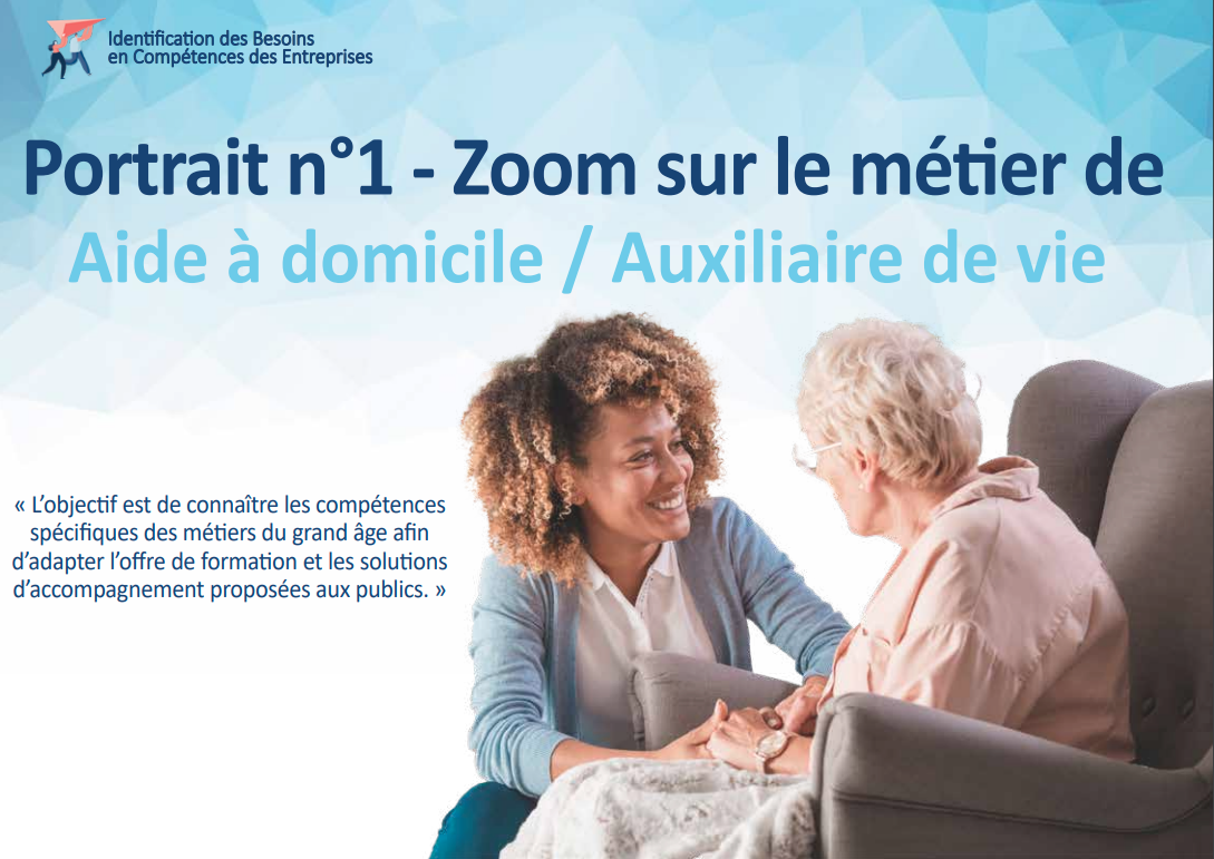 Portrait sur le métier d'Aide à domicile