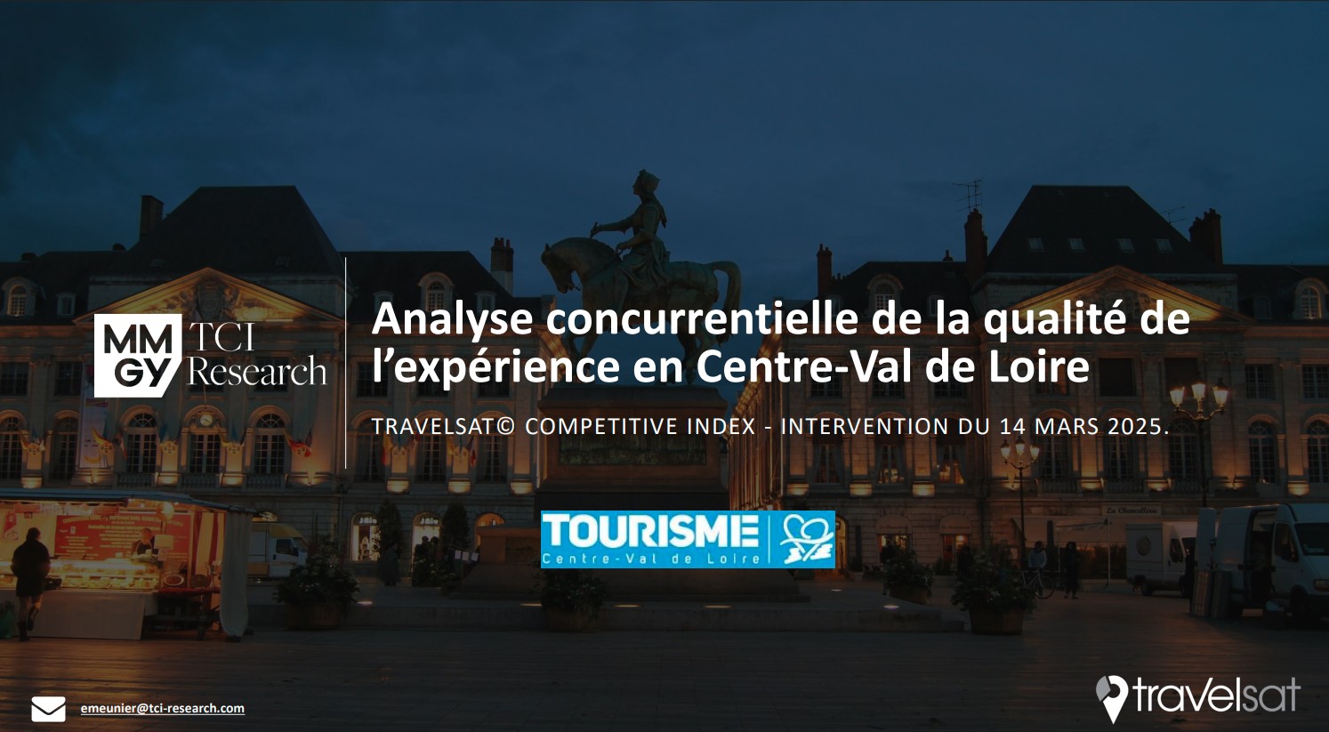 Analyse concurrentielle de la qualité de l’expérience en Centre-Val de Loire