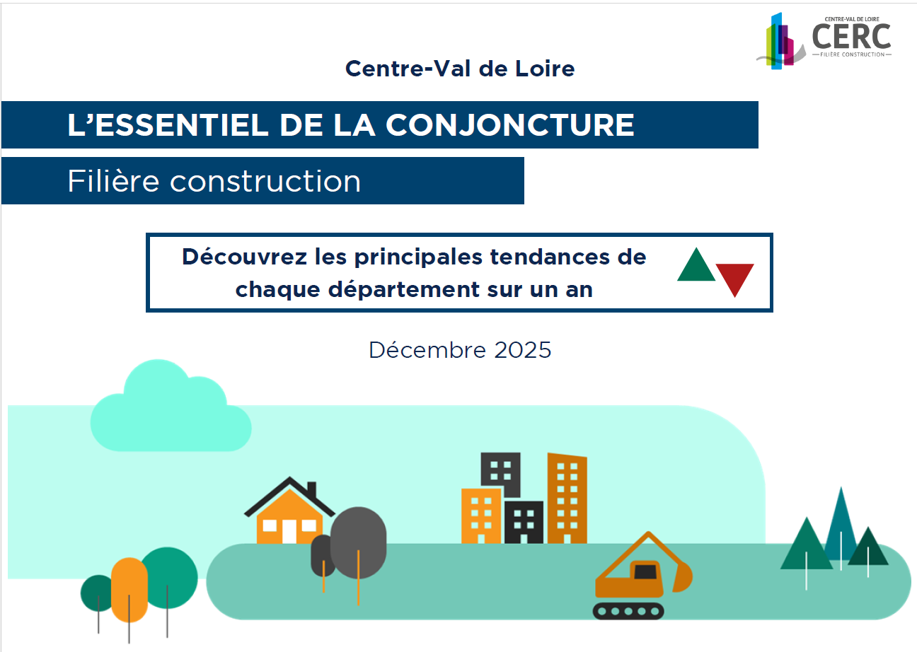 Tendances  départementales 2025 filiere Construction 