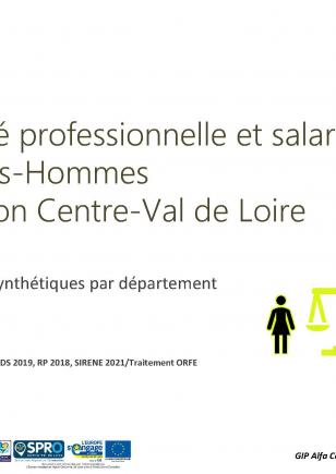 Egalité professionnelle et salariale Femmes-Hommes : Tableau de bord par départements