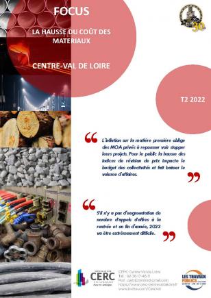 Focus sur la hausse du coût des matériaux pour les TP
