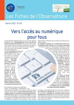 Vers l'accès au numérique pour tous