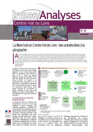 La filière bois en Centre-Val de Loire : des activités liées à la géographie