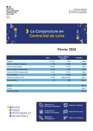 Note de conjoncture DREETS Centre-Val de Loire 