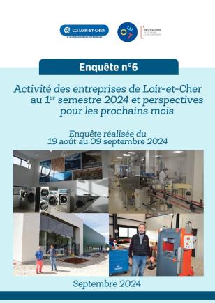 Activité des entreprises de Loir-et-Cher 1S2024